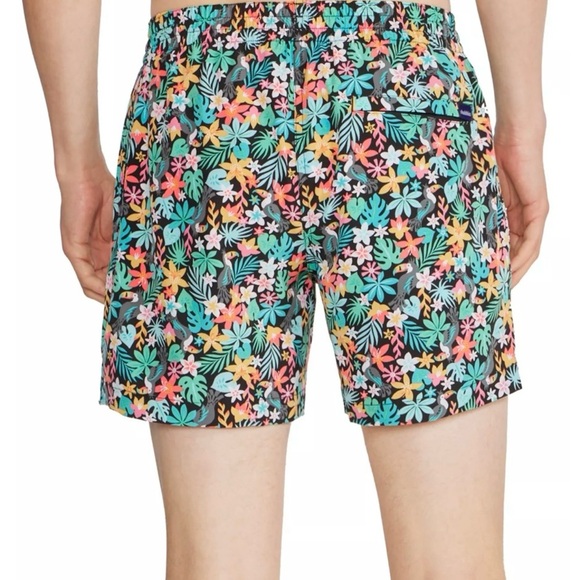Chubbies The Boomerang Classic Swim Trunk 5.5  Inch Men’s Size Medium Tropical - Picture 2 of 11